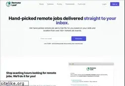 Sites similar to remoteleaf.com