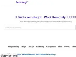 Sites similar to remotely.jobs