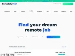 Sites similar to remotely.tech