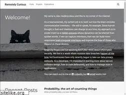 Sites similar to remotelycurious.net