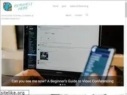 Sites similar to remotelyhere.com