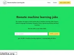 Sites similar to remotemachinelearning.com