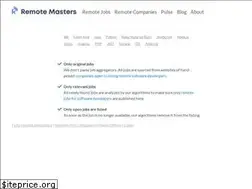 Sites similar to remotemasters.dev