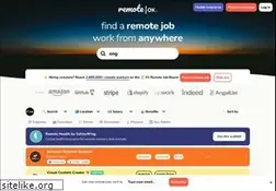 Sites similar to remoteok.io
