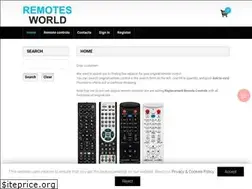 Sites similar to remotes-world.com