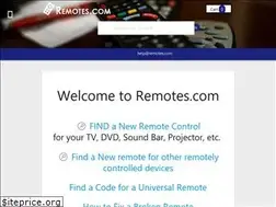 Sites similar to remotes.com