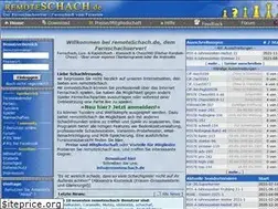 Sites similar to remoteschach.de