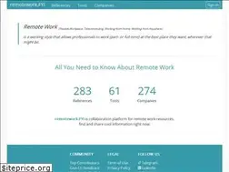 Sites similar to remotework.fyi