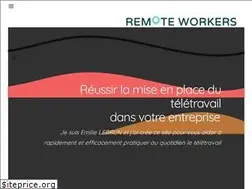 Sites similar to remoteworkers.fr
