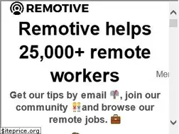 Sites similar to remotive.io