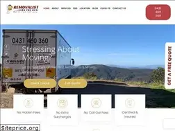 Sites similar to removalistontherun.com.au