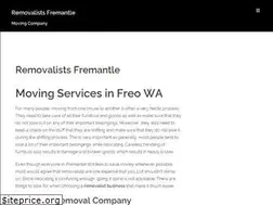 Sites similar to removalistsfremantle.com.au