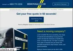 Sites similar to removals.co.uk