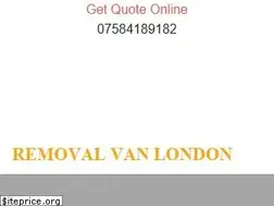 Sites similar to removalvanlondon.co.uk