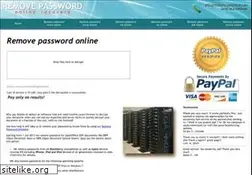 Sites similar to remove-password.com