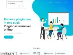 Sites similar to remove-plagiarism.com