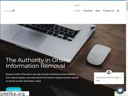 Sites similar to removeonlineinformation.com