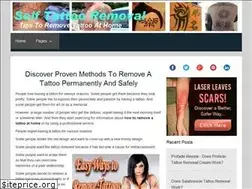 Sites similar to removetattoobyself.com
