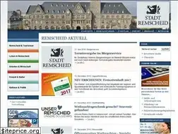 Sites similar to remscheid.de