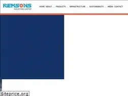 Sites similar to remsons.com