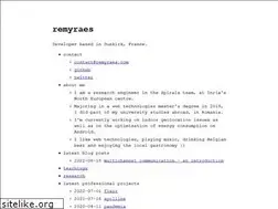 Sites similar to remyraes.com