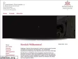 Sites similar to renaissance-stadthagen.de