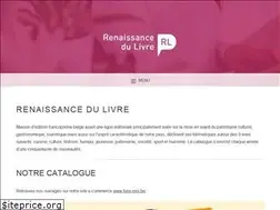 Sites similar to renaissancedulivre.be