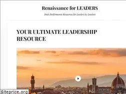 Sites similar to renaissanceforleaders.com