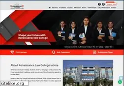 Sites similar to renaissancelawcollege.com