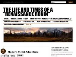 Sites similar to renaissanceronin.wordpress.com