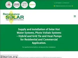 Sites similar to renaissancesolar.co.za