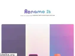 Sites similar to renameit.design