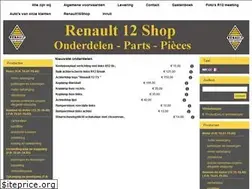 Sites similar to renault12shop.com