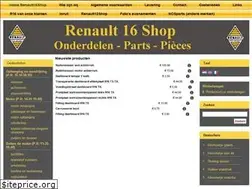 Sites similar to renault16shop.com