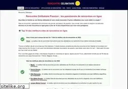 Sites similar to rencontrecelibataire-fr.com