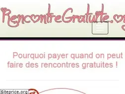 Sites similar to rencontregratuite.org