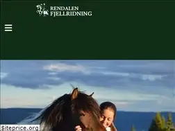 Sites similar to rendalenfjellridning.no