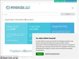 Sites similar to rendelesi-ido.hu