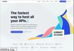 Sites similar to render.com