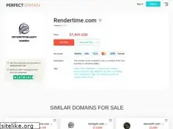 Sites similar to rendertime.com