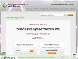 Sites similar to rendezvenyszervezes.ws