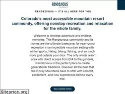 Sites similar to rendezvouscolorado.com