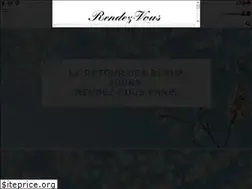 Sites similar to rendezvousparis.fr