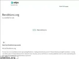 Sites similar to renditions.org