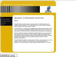 Sites similar to renegadenutrition.com