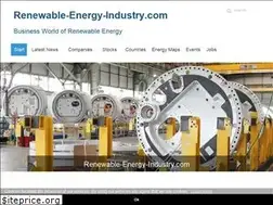 Sites similar to renewable-energy-industry.com
