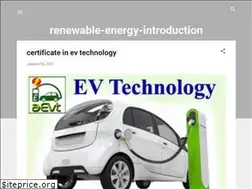 Sites similar to renewable-energy-introduction.blogspot.com