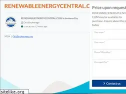 Sites similar to renewableenergycentral.com