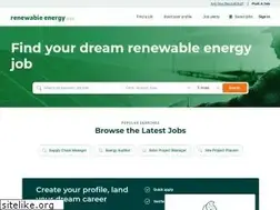 Sites similar to renewableenergyjobs.com