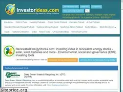 Sites similar to renewableenergystocks.com